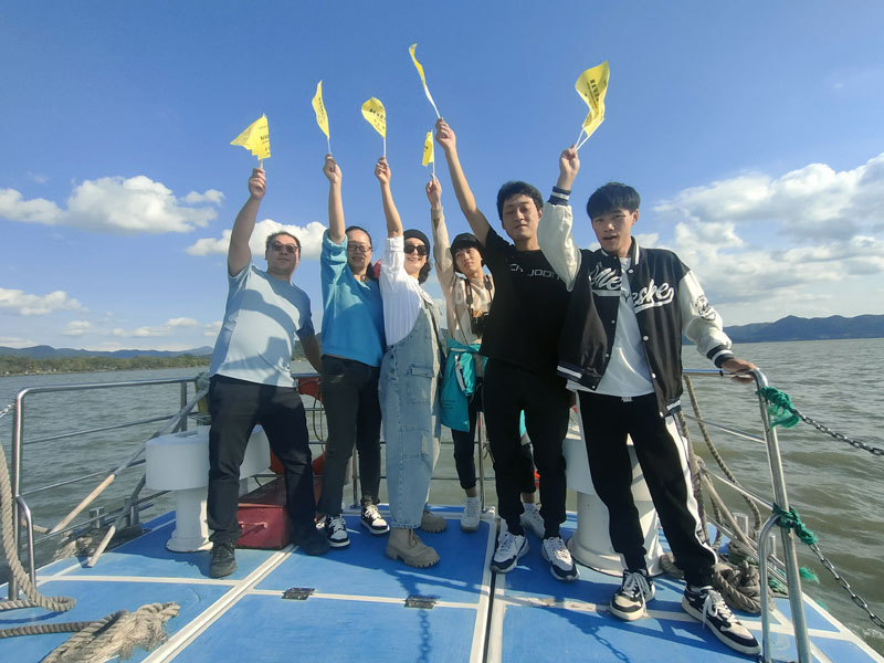 Team-Building sa Dongqian Lake sa Ningbo