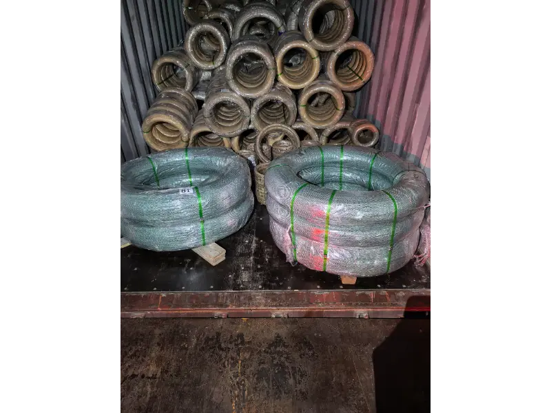 Bagong kargamento ng mga hindi kinakalawang na asero na mga wire sa Dingyan Thailand noong Nobyembre